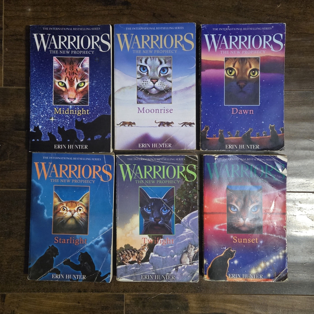 "Warriors" 6- Book Set by Erin Hunter (Used)